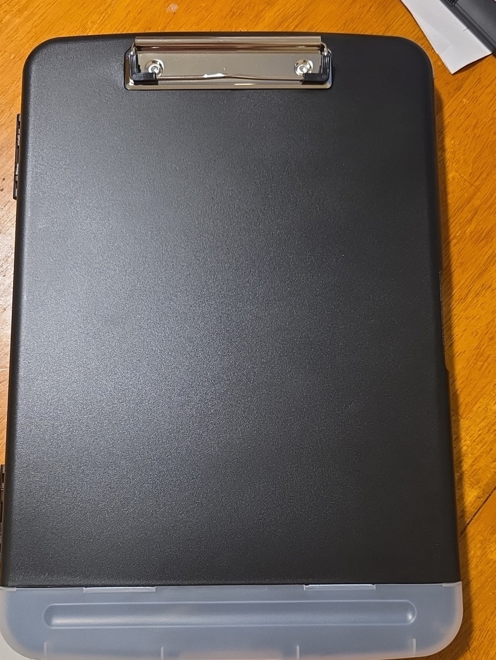 Black Storage Nursing Clipboard
